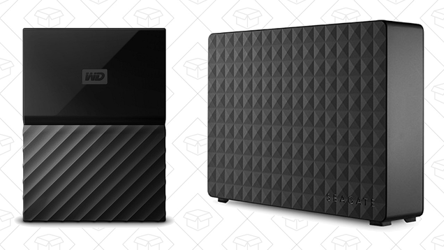 WD 4TB My Passport Hard Drive | $99 | AmazonSeagate Expansion 8TB Hard Drive | $150 | Amazon